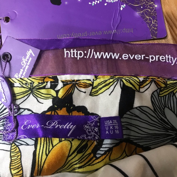 Price Drop‼️NWT  EVER-PRETTY PARTY Dress Size  2XL - Picture 7 of 8